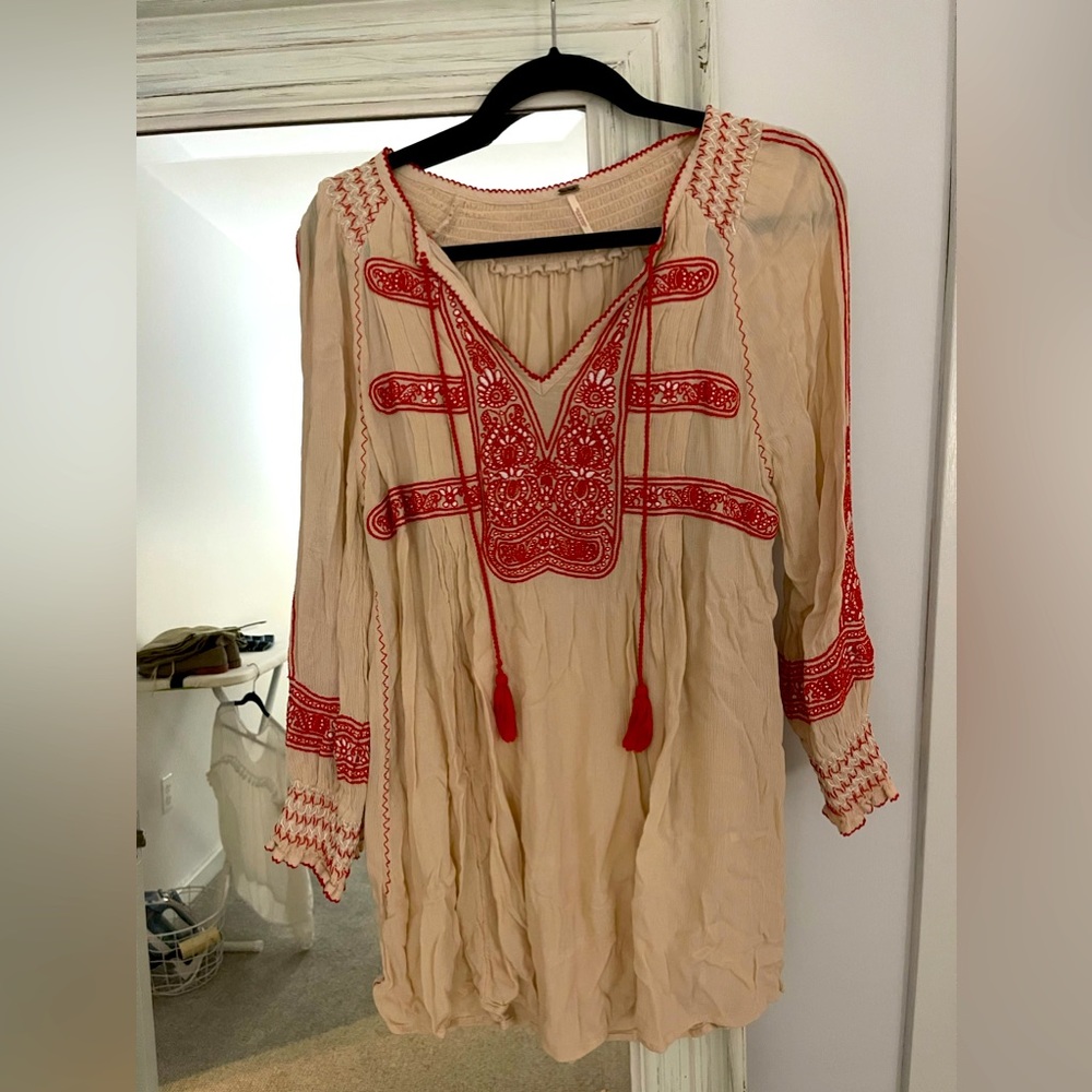 Free People mini dress or tunic top